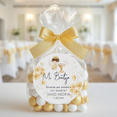 Bautizo in het Spaans Schattige doopfeest Ronde Sticker