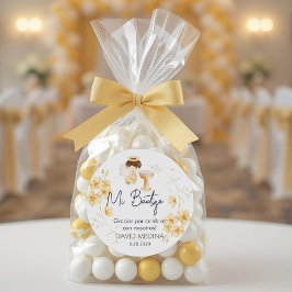 Bautizo in het Spaans Schattige doopfeest Ronde Sticker