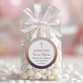 Bautizo in Spaanse doop doopgunsten Ronde Sticker