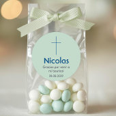 Bautizo Katholieke doop doop doop en gunsten Ronde Sticker