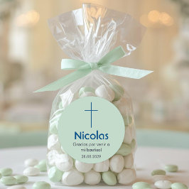 Bautizo Katholieke doop doop doop en gunsten Ronde Sticker