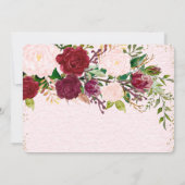 Bautizo Niña Invitacione de bautizo Niña Doop Kaart (Achterkant)