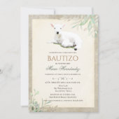 Bautizo Niño Invitacione De bautizo Niño Baptisme Kaart (Voorkant)