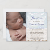 Bautizo PhotoCards in Spaans, Boy Latino Baptism Kaart (Voorkant)