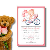 Bautizo Uitnodiging voor Meisjes Vrolijke Doop