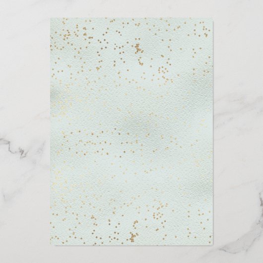 Bautizo Virgen de Guadalupe Baptism Moeder Mary Folie Uitnodiging (Achterkant)