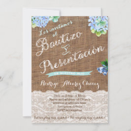 Bautizo y presentación, Bautismo, niño Kaart