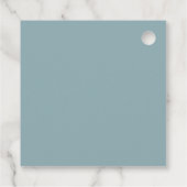 Bautizo y Primer Añito Doop en Eerste Verjaardag Bedankjes Labels (Achterkant)