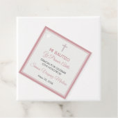 Bautizo y Primer Añito Doop en Eerste Verjaardag Bedankjes Labels (In situ)