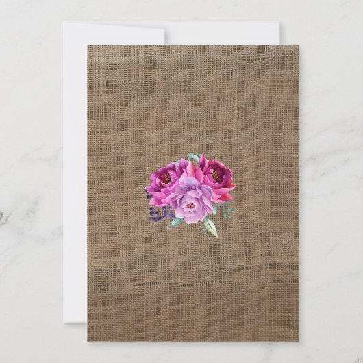 Bautizo y primer cumpleaños, invitación castellano kaart (Achterkant)