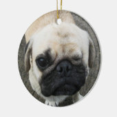 Bauwk ... Pug Dog ... Thailand Keramisch Ornament (Links)