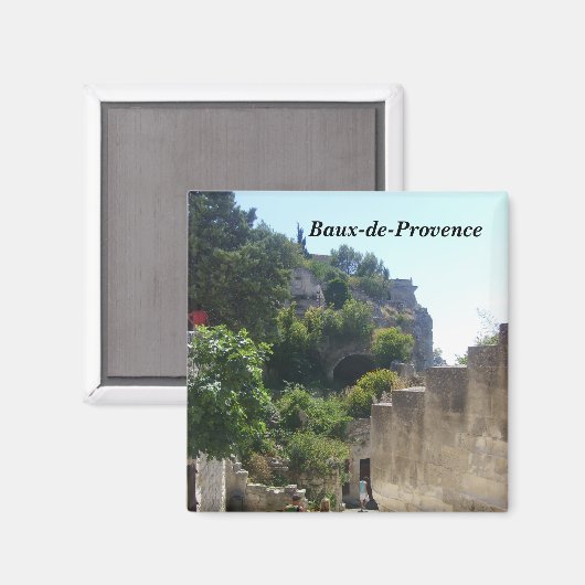 Baux-de-Provence - Magneet (Voorkant / Achterkant)