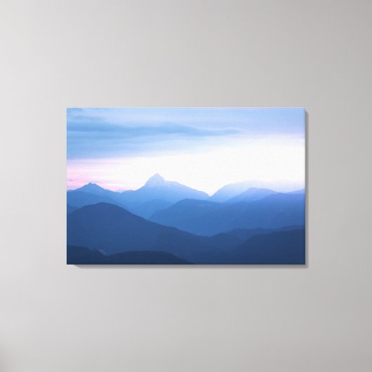 Bavaria Alps | Herzogstand Canvas Afdruk (Voorkant)
