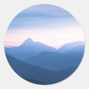 Bavaria Alps Herzogstand Ronde Sticker