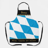 Bavaria Chefs Schort, Beierse Vlag Schort (Voorkant)