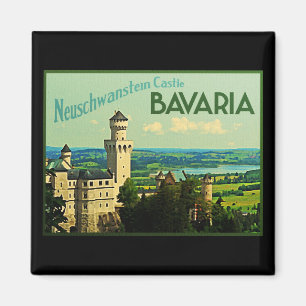 Bavaria Duitsland Neuschwanstein Castle Magneet
