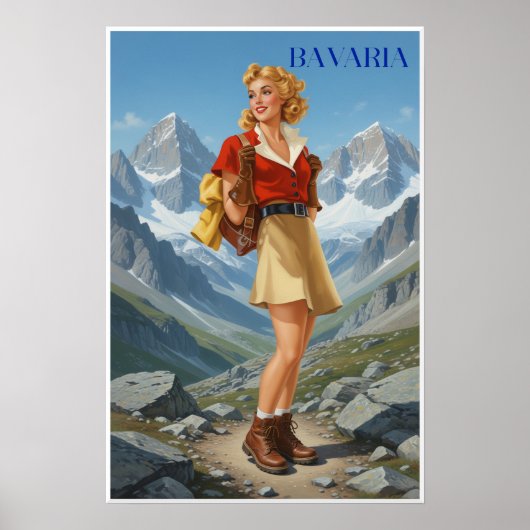 Bavaria, Duitsland Poster (Voorkant)