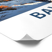 Bavaria Duitsland Reisprint Poster (Hoek)