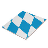Bavaria, Duitsland Vlag Tegel Tegeltje (Zijkant)