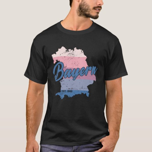Bavaria Federal State Germany Home T-shirt (Voorkant)
