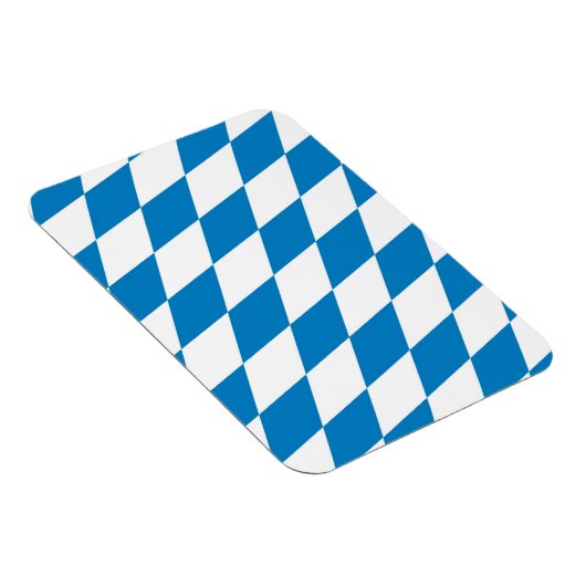 bavaria germany land flag magneet (Rechterzijde)