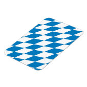bavaria germany land flag magneet (Linkerzijde)