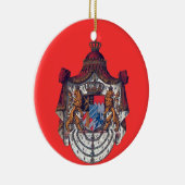 Bavaria* kerstversiering keramisch ornament (Rechts)