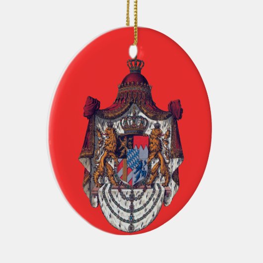 Bavaria* kerstversiering keramisch ornament (Rechts)