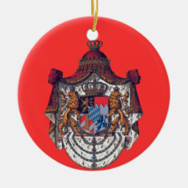 Bavaria* kerstversiering keramisch ornament