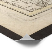 Bavaria Map, Germany Poster, Historical Map 1712 Poster (Hoek)