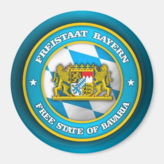 Bavaria Medallion Magneet (Voorkant)