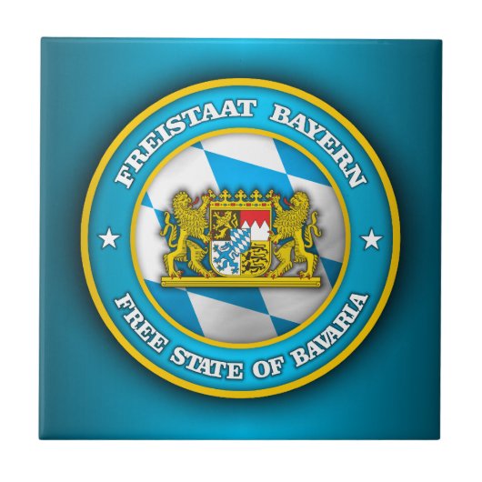 Bavaria Medallion Tegeltje (Voorkant)