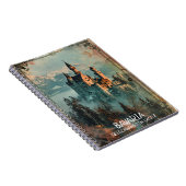 Bavaria Neuschwanstein Castle Vintage Notitieboek (Rechterzijde)
