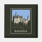 Bavaria Neuschwanstein Magneet (Voorkant)