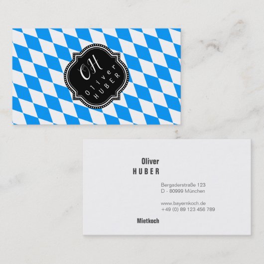 Bavaria Professional Visitekaartje (Voorkant / Achterkant)