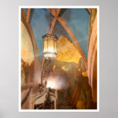 Bavaria Rathaus-Glockenspiel in München, Duitsland Poster (Voorkant)