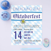 Bavaria Uitnodigingen Flyer (Enkel)