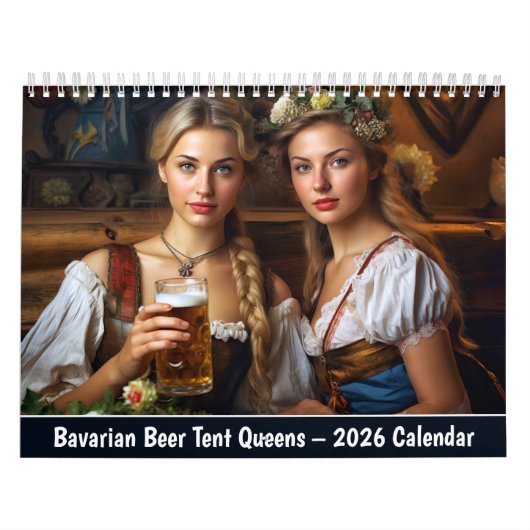 Bavarian Beer Tent Queens – 2026 Calendar Kalender (Hoes)