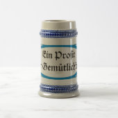 Bavarian beer toast Gemütlichkeit Prosit Bierpul (Center)
