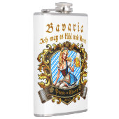 Bavarian Festivals - Prost - Kirchweih 2025 Heupfles (Rechts)