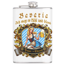 Bavarian Festivals - Prost -  Kirchweih 2025 Heupfles