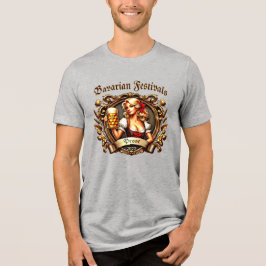 Bavarian Festivals - Prost -  Kirchweih 2025 Tri-Blend Shirt