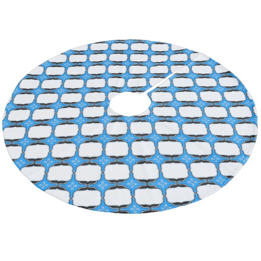 Bavarian Fleece Kerstboom Rok (Gekanteld)