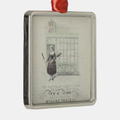 Bavarian Girls Song van Maxim Gouci, zangblad Metalen Ornament (Rechts)