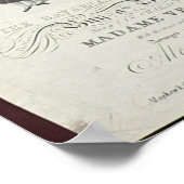 Bavarian Girls Song van Maxim Gouci, zangblad Poster (Hoek)