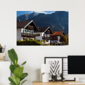 Bavarian Graffito Building Poster (Thuiskantoor)