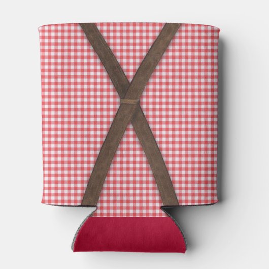 Bavarian Lederhosen Koelbox Blikjeskoeler (Achterkant)