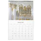 Bavarian organ calendar kalender (Jan 2027)