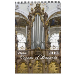 Bavarian organ calendar kalender