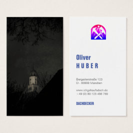 Bavarian Roof Dachdecker Visitekaartje